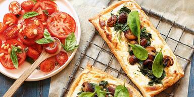 Eierschwammerl-Tartellets