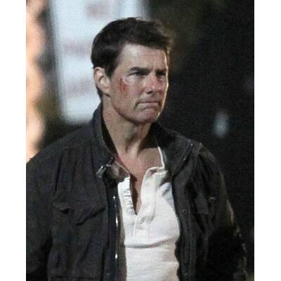 Tom Cruise mit böser Gesichtsverletzung