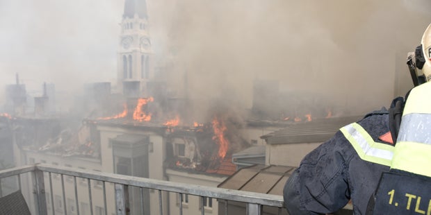 370 Personen obdachlos: Erstes Spendenkonto eingerichtet