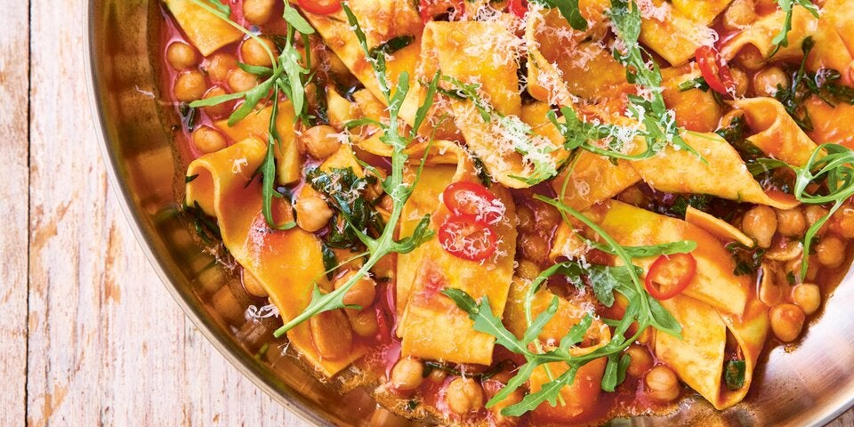 Kichererbsen-Arrabiata