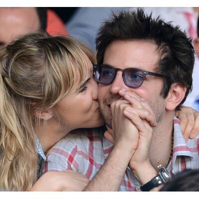 Bradley Cooper & Suki Waterhouse turteln in Wimbledon