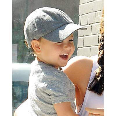 Supermama Miranda Kerr belustigt Sohn Flynn