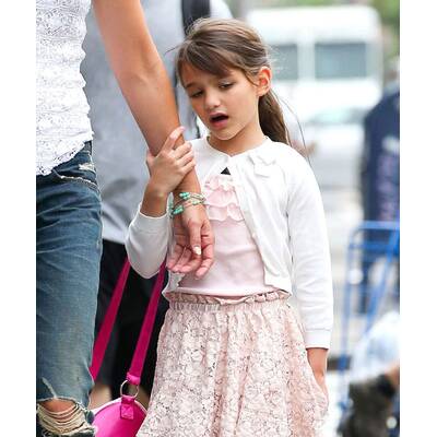 Katie Holmes und Töchterchen Suri in New York