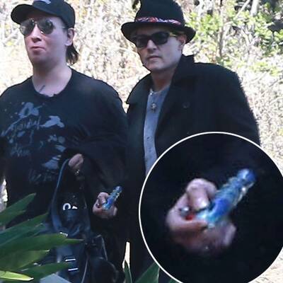 Johnny Depp & Marilyn Manson, was habt ihr denn da?