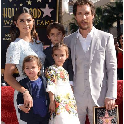 Matthew McConaughey am Walk Of Fame geehrt