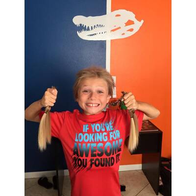 Christian lässt die Haare wachsen 