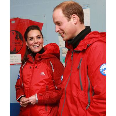 William & Kate: Kletter-Abenteuer