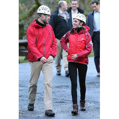 William & Kate: Kletter-Abenteuer