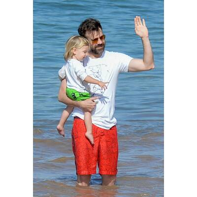 Olivia Wilde: Sexy Familientage am Strand