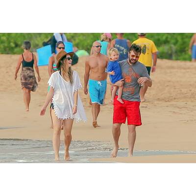 Olivia Wilde: Sexy Familientage am Strand