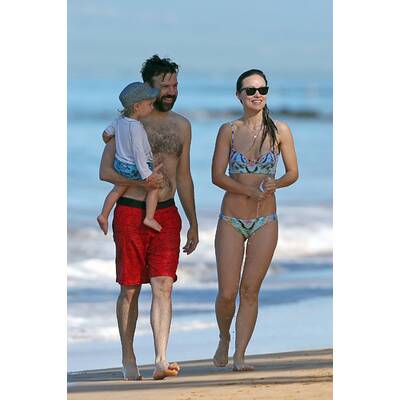 Olivia Wilde: Sexy Familientage am Strand