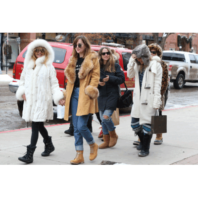 Die schönen Ski-Haserln von Aspen 