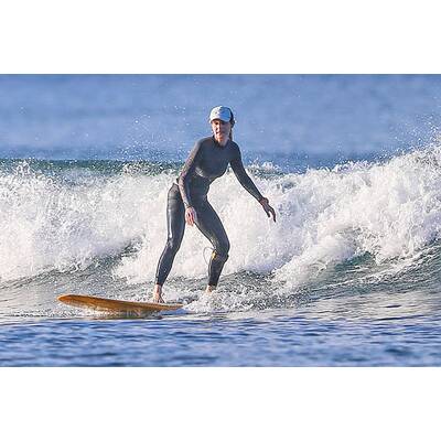 Helen Hunt: Ganz schön sportlich im Urlaub