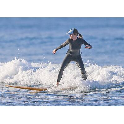 Helen Hunt: Ganz schön sportlich im Urlaub