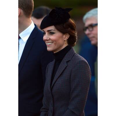 Herzogin Kate & Prinz William besuchen Gottesdienst in Sandringham