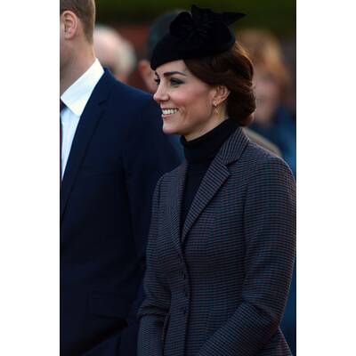 Herzogin Kate & Prinz William besuchen Gottesdienst in Sandringham