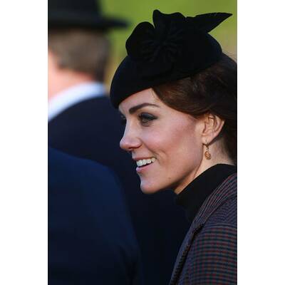 Herzogin Kate & Prinz William besuchen Gottesdienst in Sandringham