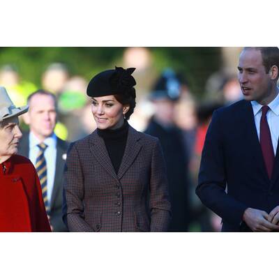 Herzogin Kate & Prinz William besuchen Gottesdienst in Sandringham
