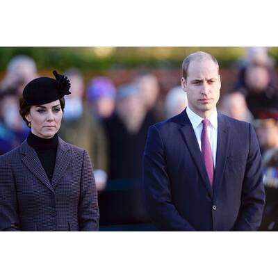 Herzogin Kate & Prinz William besuchen Gottesdienst in Sandringham