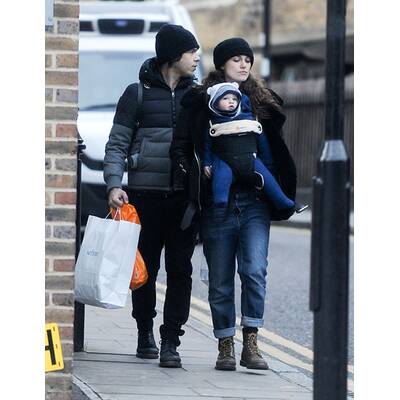 Keira Knightley spaziert mit Baby Edie