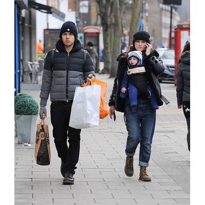 Keira Knightley spaziert mit Baby Edie