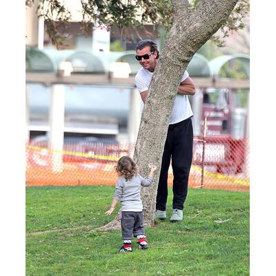 Gavin Rossdale: Vater-Sohn-Zeit mit Apollo