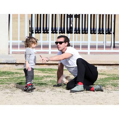 Gavin Rossdale: Vater-Sohn-Zeit mit Apollo