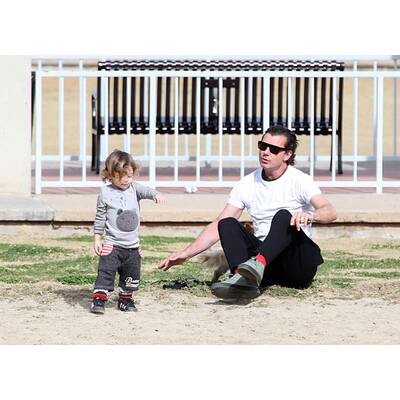 Gavin Rossdale: Vater-Sohn-Zeit mit Apollo