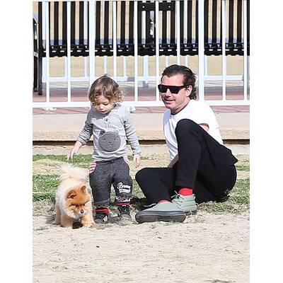 Gavin Rossdale: Vater-Sohn-Zeit mit Apollo