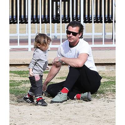 Gavin Rossdale: Vater-Sohn-Zeit mit Apollo