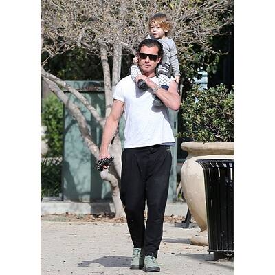 Gavin Rossdale: Vater-Sohn-Zeit mit Apollo