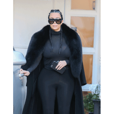 Kim Kardashian im Darth Vader Look