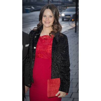 Prinzessin Sofia strahlt mit Babybauch
