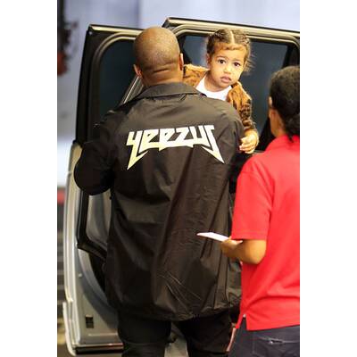 Kim, Kanye & Nori unterwegs