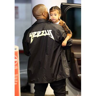 Kim, Kanye & Nori unterwegs