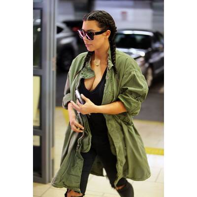 Kim, Kanye & Nori unterwegs