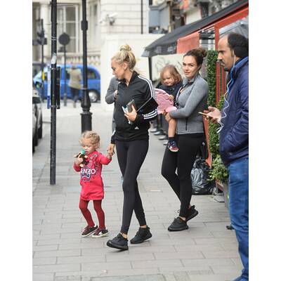 Tamara & Petra Ecclestone: Lunch mit den Kids