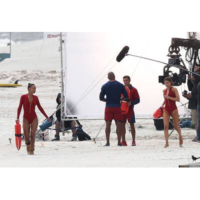 Baywatch-Dreh: Sexy Stars am Set