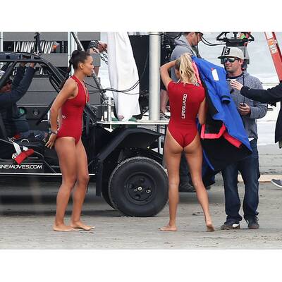 Baywatch-Dreh: Sexy Stars am Set