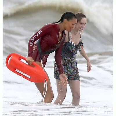 Baywatch-Dreh: Dramatische Rettungsszene