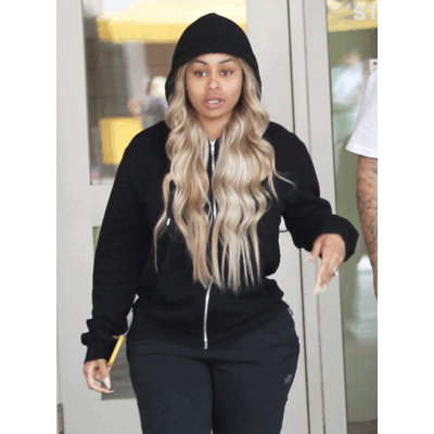 Kim Kardashian, Bruder Rob und seine Verlobte Blac Chyna beim Lunch