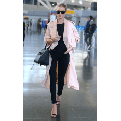 Rosie Huntington-Whiteleys cooler Reiselook