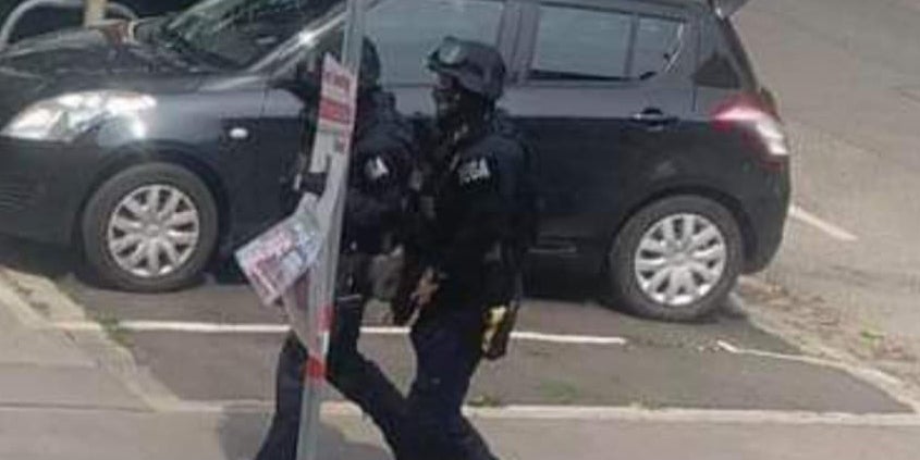 Irrer Anrainer nach Axt-Drohung von WEGA verhaftet