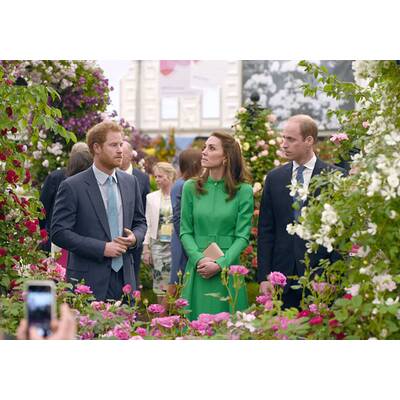 Herzogin Kate verschnupft bei Blumenmesse