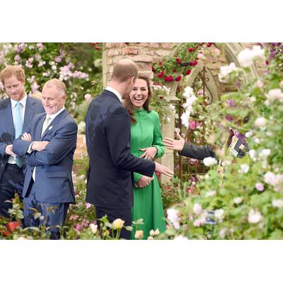 Herzogin Kate verschnupft bei Blumenmesse