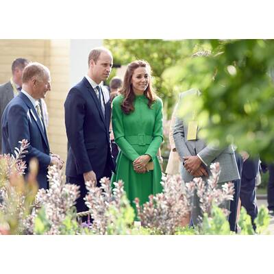 Herzogin Kate verschnupft bei Blumenmesse