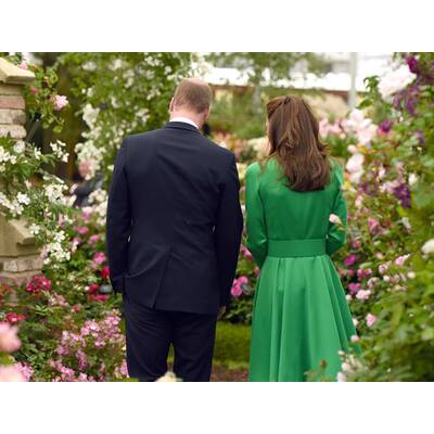 Herzogin Kate verschnupft bei Blumenmesse