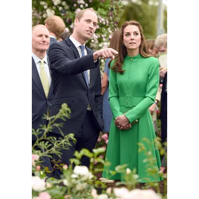 Herzogin Kate verschnupft bei Blumenmesse