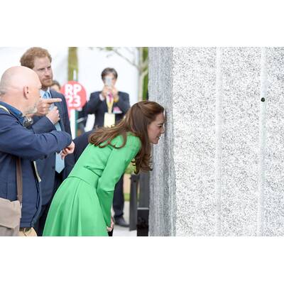 Herzogin Kate verschnupft bei Blumenmesse