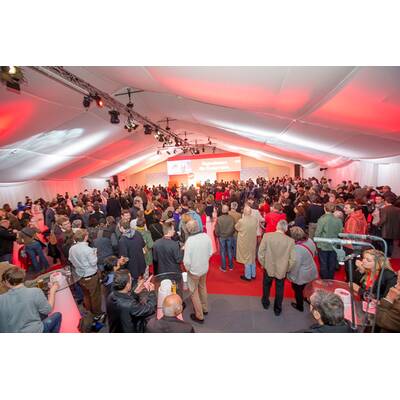 Wahlparty der SPÖ in Wien